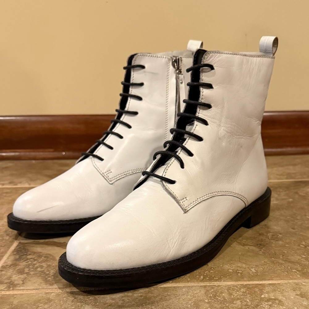 Sam Edelman White Boots